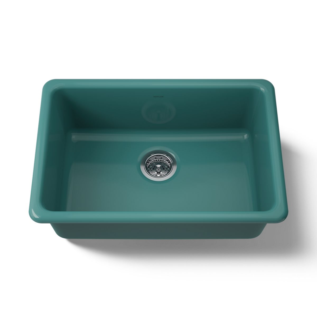 KOHLER K-5708 Iron/Tones 27" top-/undermount single-bowl kitchen sink