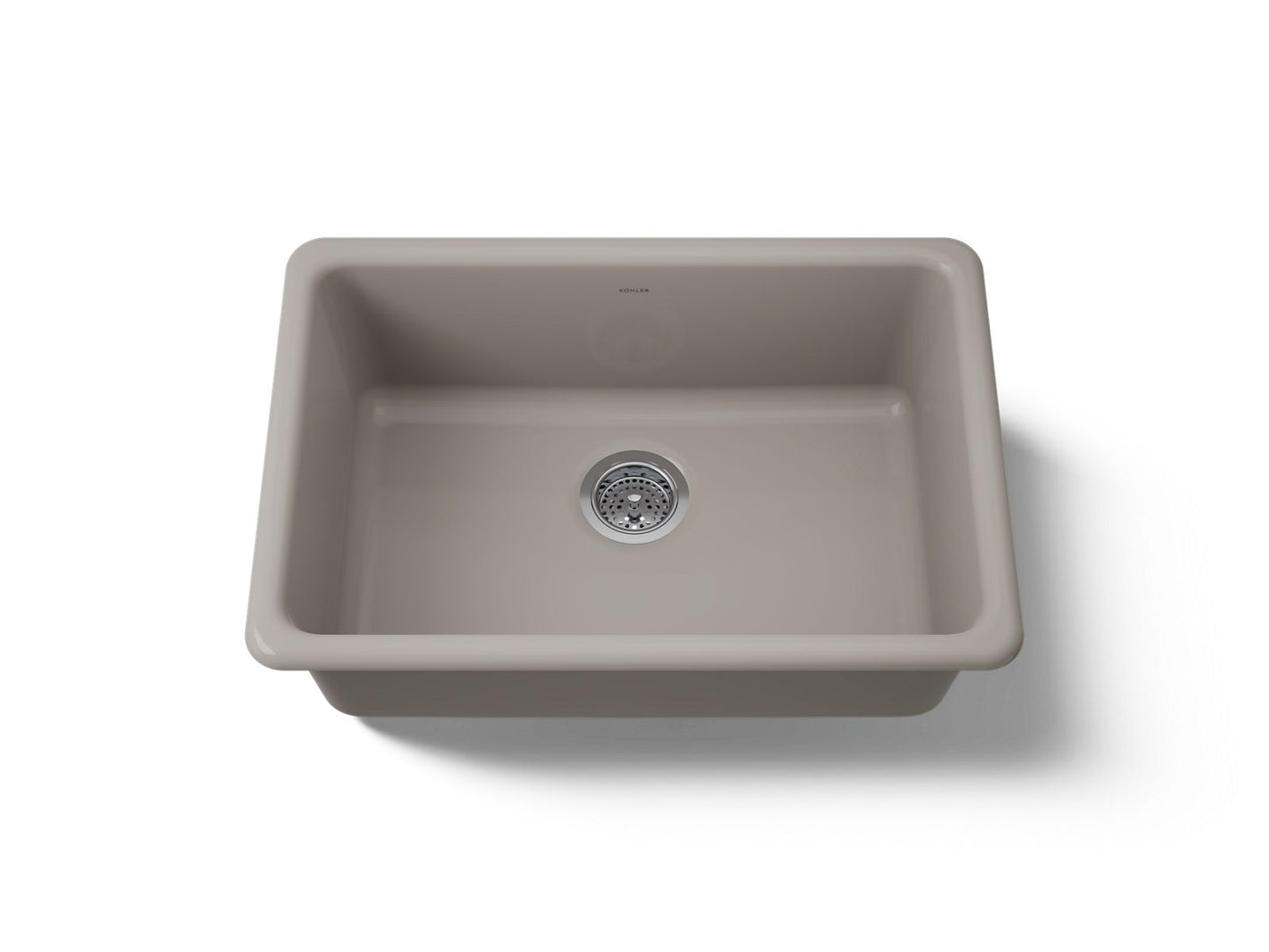 KOHLER K-5708 Iron/Tones 27" top-/undermount single-bowl kitchen sink