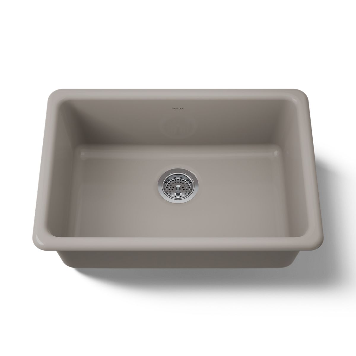 KOHLER K-5708 Iron/Tones 27" top-/undermount single-bowl kitchen sink