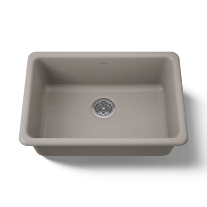 KOHLER K-5708 Iron/Tones 27" top-/undermount single-bowl kitchen sink