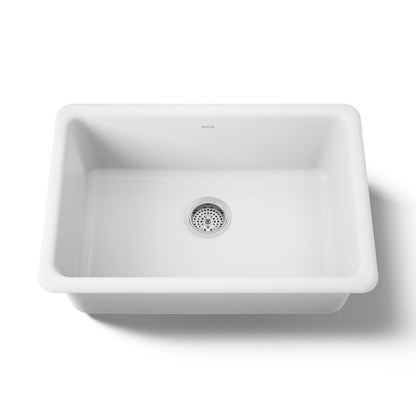 KOHLER K-5708 Iron/Tones 27" top-/undermount single-bowl kitchen sink