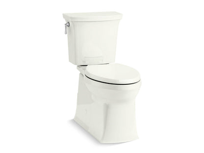 KOHLER K-5709 Corbelle ComForteeight ContinuousClean Two-piece elongated 1.28 gpf chair height toilet with ContinuousClean Technology
