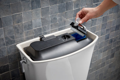KOHLER K-5709 Corbelle ComForteeight ContinuousClean Two-piece elongated 1.28 gpf chair height toilet with ContinuousClean Technology