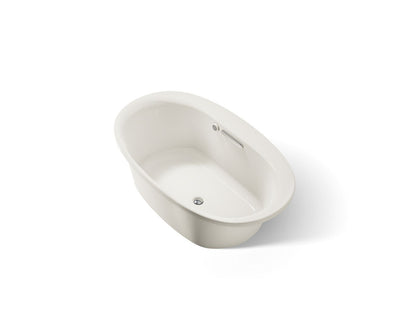 KOHLER K-5713-W1 Underscore 59-3/4" x 35-3/4" drop-in bath with Bask heated surface