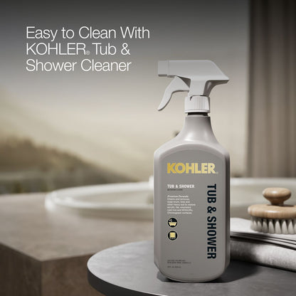 KOHLER K-5713-W1 Underscore 59-3/4" x 35-3/4" drop-in bath with Bask heated surface