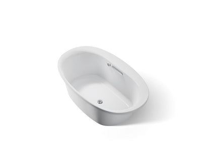 KOHLER K-5713-W1 Underscore 59-3/4" x 35-3/4" drop-in bath with Bask heated surface