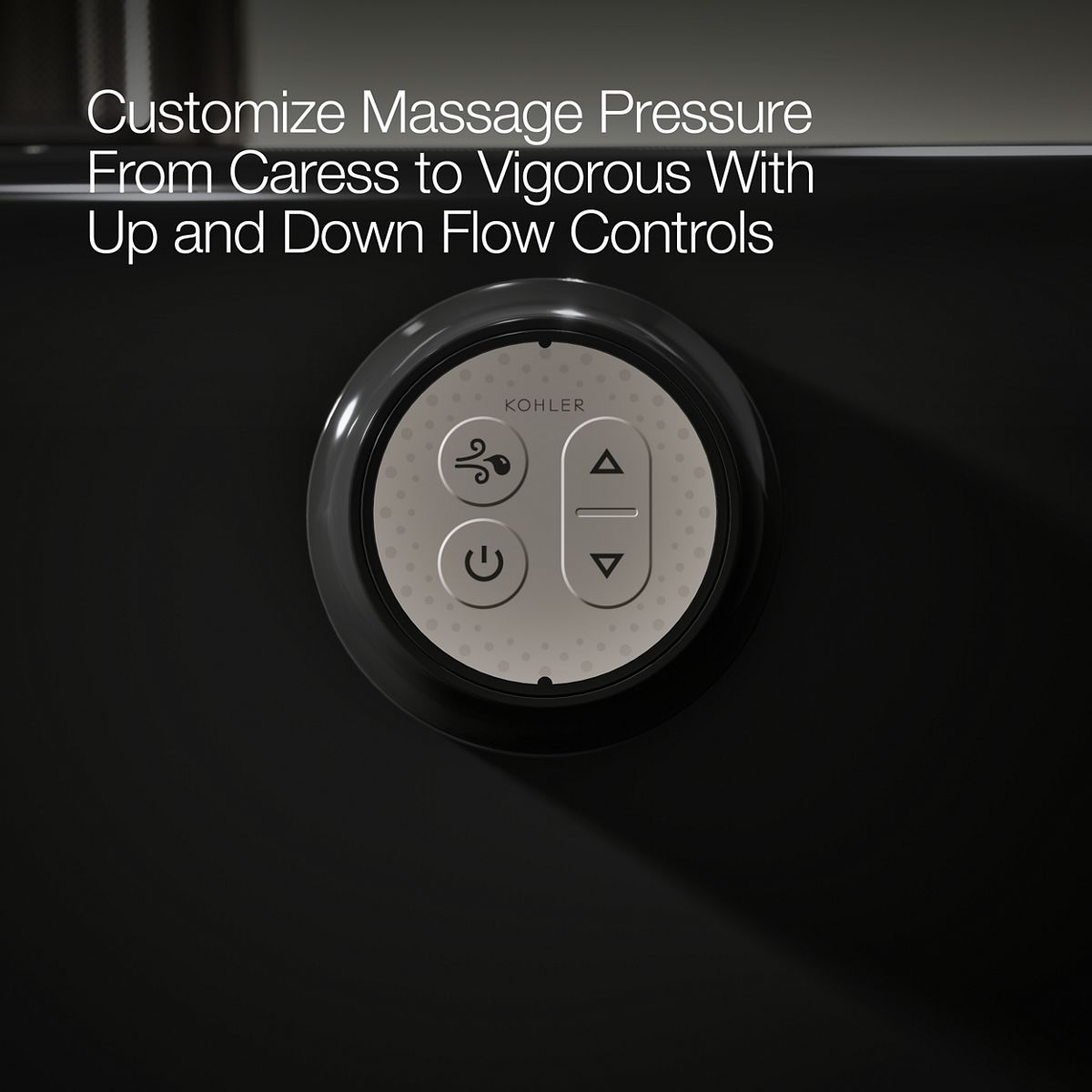 KOHLER K-5714-GHW Underscore 59-3/4" x 35-3/4" drop-in Heated BubbleMassage air bath with Bask heated surface