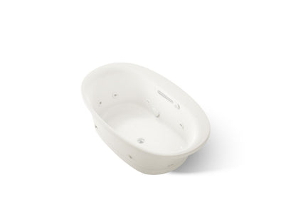 KOHLER K-5714-XHGH Underscore 59-3/4" x 35-3/4" drop-in Heated BubbleMassage air bath with whirlpool