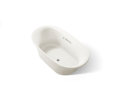 KOHLER K-5715-W1 Underscore 65-1/2" x 35-3/4" drop-in bath with Bask heated surface