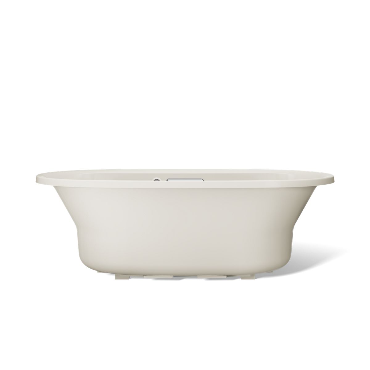 KOHLER K-5715-W1 Underscore 65-1/2" x 35-3/4" drop-in bath with Bask heated surface