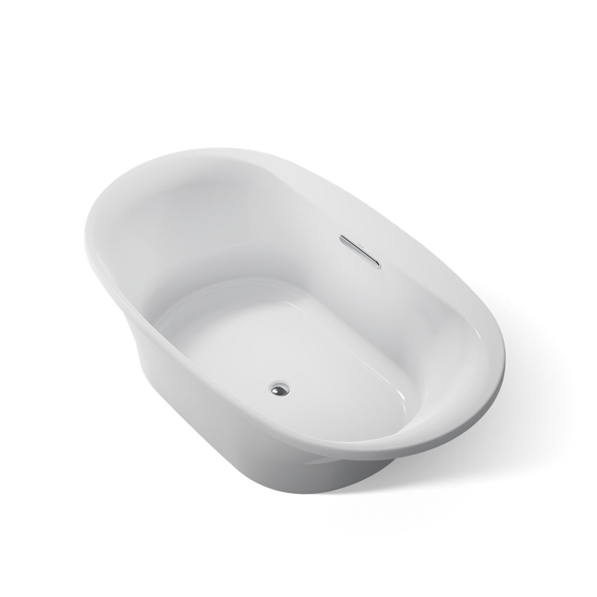 KOHLER K-5717 Underscore 71-1/2" x 41-1/2" drop-in bath