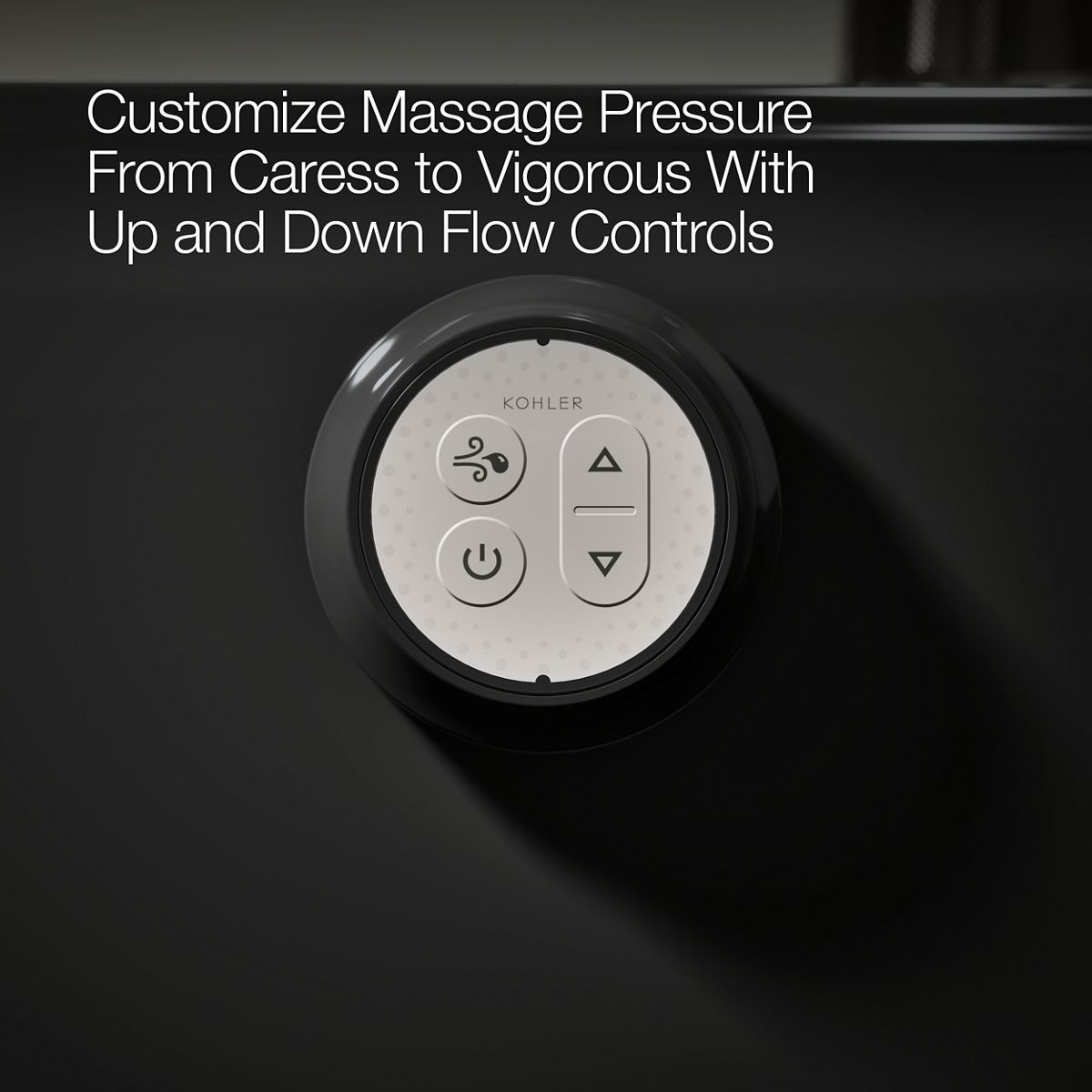 KOHLER K-5718-GHW Underscore 71-1/2" x 41-1/2" drop-in Heated BubbleMassage air bath with Bask heated surface