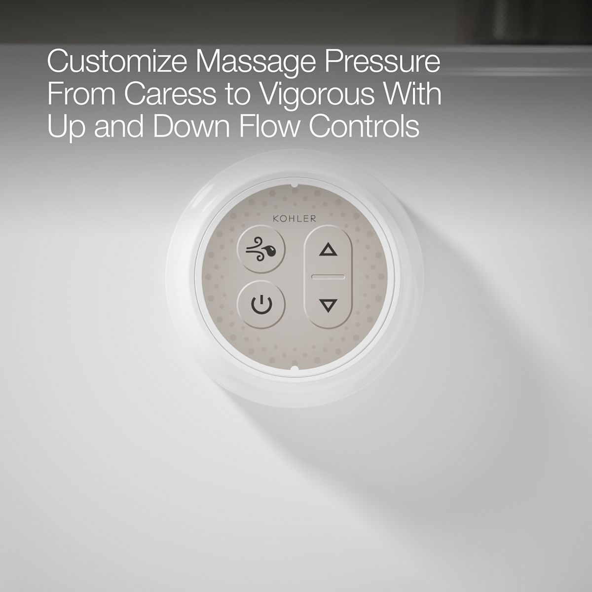 KOHLER K-5718-GHW Underscore 71-1/2" x 41-1/2" drop-in Heated BubbleMassage air bath with Bask heated surface