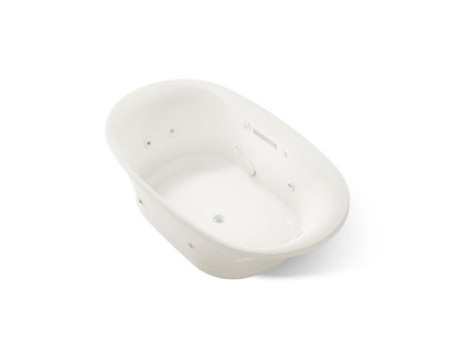 KOHLER K-5718-XHGH Underscore 71-1/2" x 41-1/2" drop-in Heated BubbleMassage air bath with whirlpool