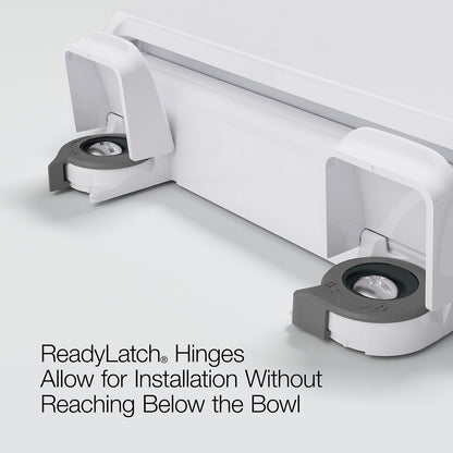 KOHLER Cymbal™ ReadyLatch Quiet-Close™ round-front toilet seat