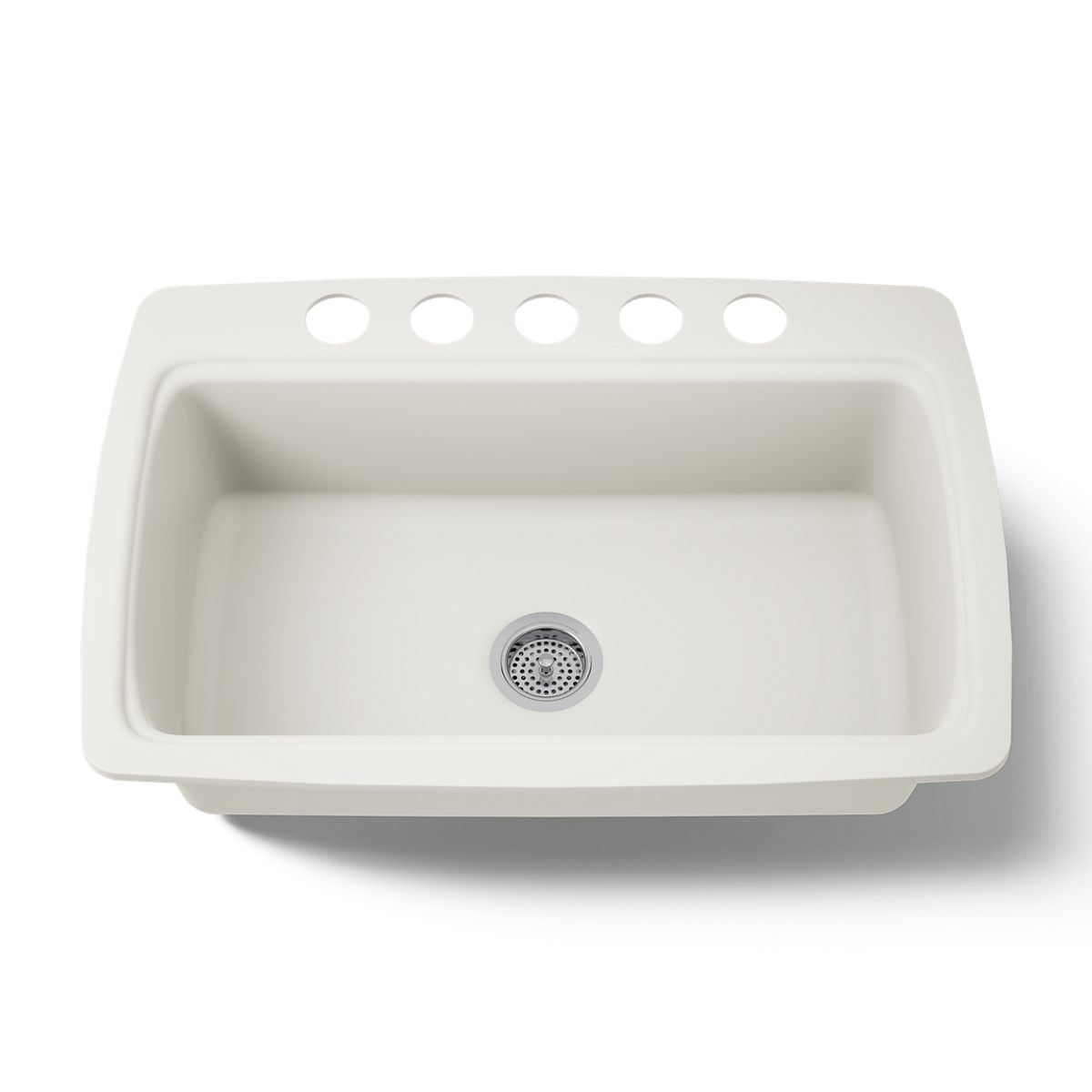 KOHLER K-5864-5U Cape Dory 33" undermount single-bowl kitchen sink