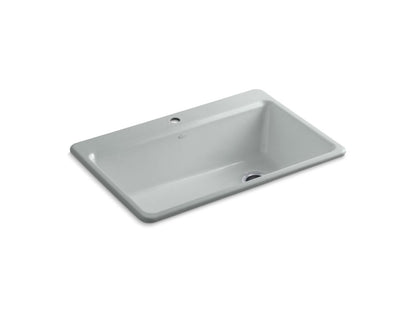 KOHLER K-5871-1A2 Riverby 33" top-mount single-bowl workstation kitchen sink