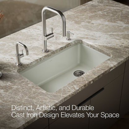 KOHLER Riverby 33" undermount single-bowl kitchen sink