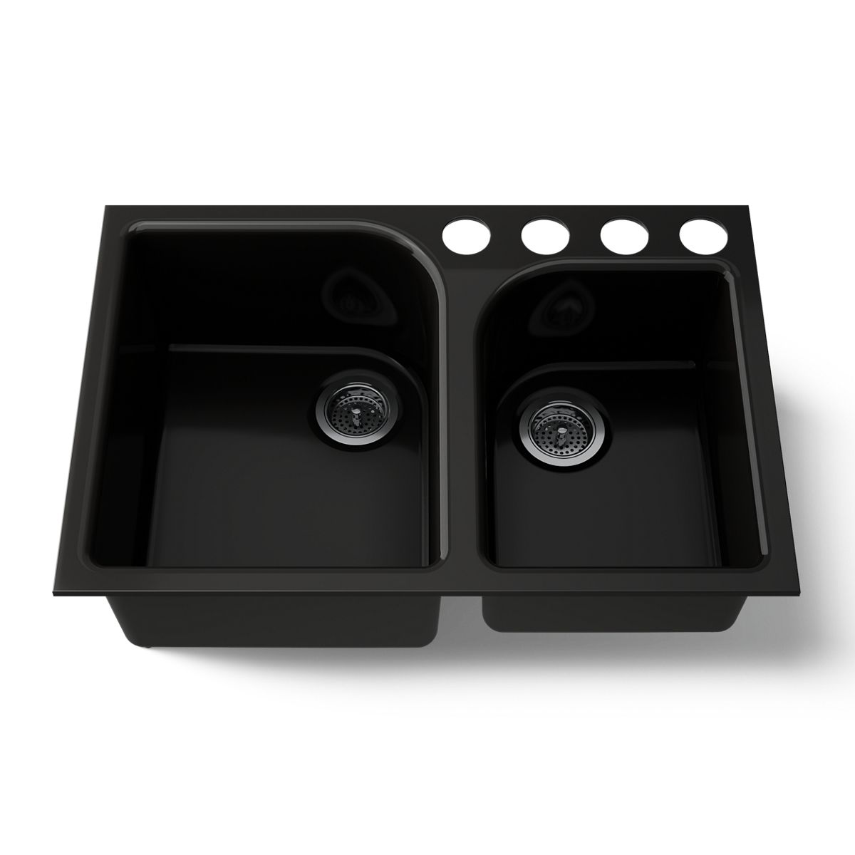 KOHLER K-5931-4U Executive Chef 33" undermount double-bowl kitchen sink