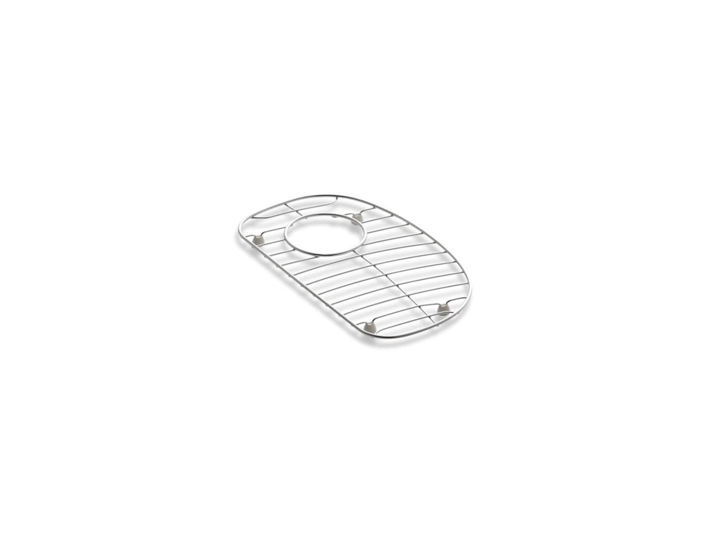 KOHLER K-6071 Iron/Tones Stainless steel sink rack, 14-3/8" x 8-1/4" for right-bowl of K-6498 Iron/Tones Smart Divide kitchen sink