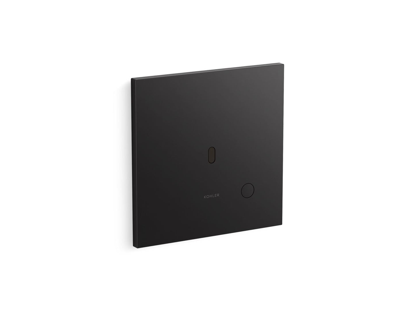 KOHLER K-60TB00T50 Mach Flex Metal Faceplate for Concealed Touchless Toilet Flushometer, Dual-flush (1.0 / 1.6 GPF), Matte Bl