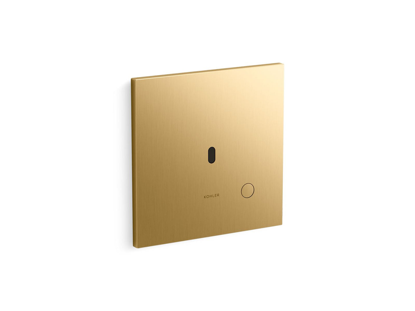 KOHLER K-60TB00T50 Mach Flex Metal Faceplate for Concealed Touchless Toilet Flushometer, Dual-flush (1.0 / 1.6 GPF), Vibrant 