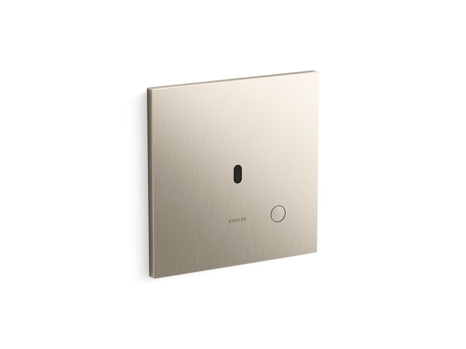 KOHLER K-60TB00U50 Mach Flex Metal Faceplate for Concealed Touchless Toilet Flushometer, (1.1 / 1.6 GPF), Vibrant Brushed Nic