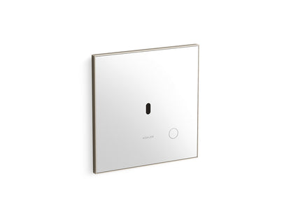 KOHLER K-61TB10S50-0WH Mach Flex Glass faceplate for concealed touchless toilet flushometer, dual-flush (1.1 / 1.28 gpf),...