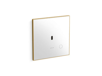 KOHLER K-61TB10U50-0WH Mach Flex Glass Faceplate for Concealed Touchless Toilet Flushometer, Dual-flush (1.1 / 1.6 GPF), Vibr