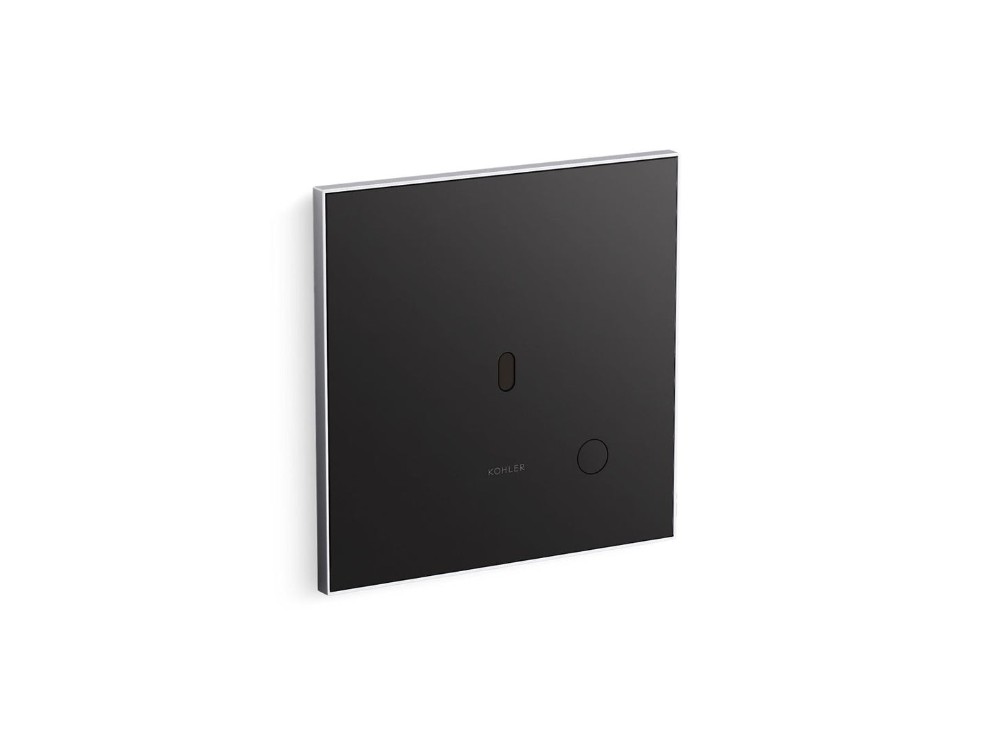 KOHLER K-61TB10U50-7BK Mach Flex Glass Faceplate for Concealed Touchless Toilet Flushometer, Dual-flush (1.1 / 1.6 GPF), Poli