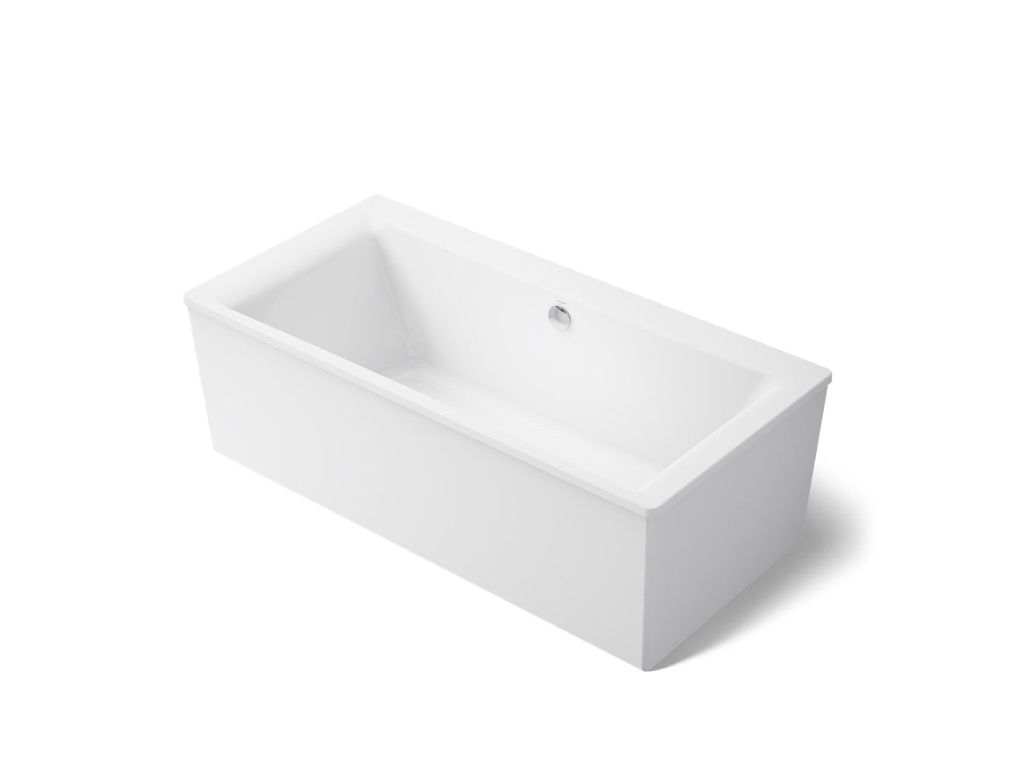 KOHLER K-6366 Stargaze 72" x 36" freestanding bath with straight shroud