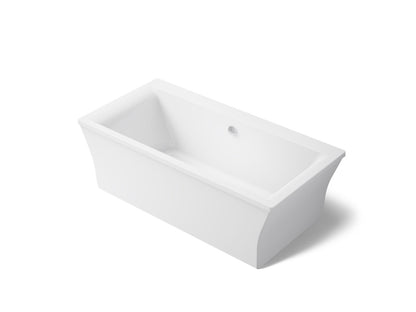 KOHLER K-6367 Stargaze 72" x 36" freestanding bath with fluted shroud