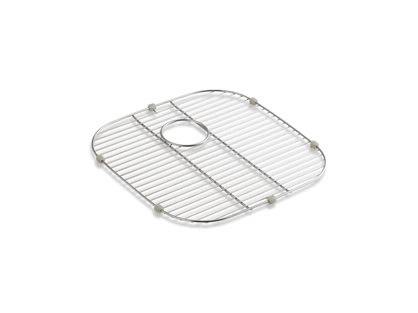 KOHLER K-6389 Undertone Stainless steel sink rack, 17-9/16" x 17-3/4" for K-3356 Undertone and K-3356-HCF Undertone Preserve sinks