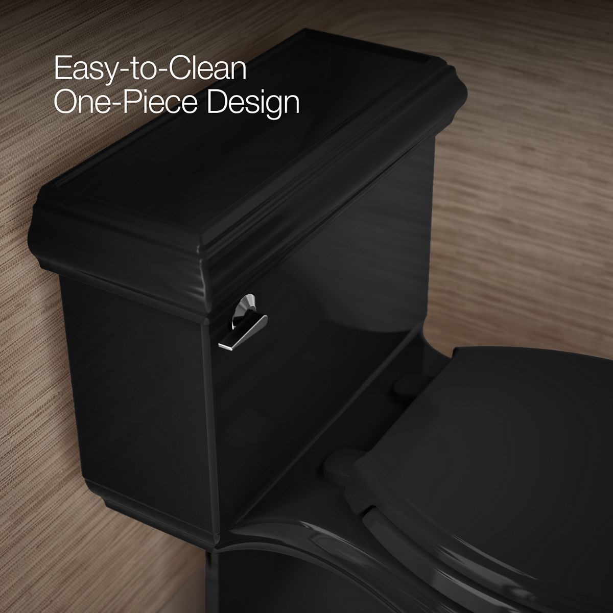KOHLER K-6424 Memoirs Classic One-piece compact elongated toilet with skirted trapway, 1.28 gpf