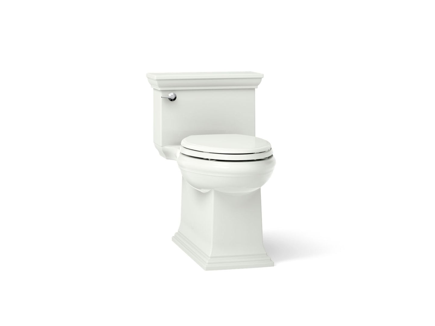 KOHLER K-6428 Memoirs Stately One-piece compact elongated toilet with skirted trapway, 1.28 gpf