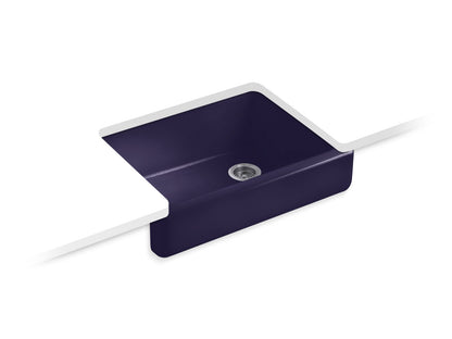 KOHLER K-6486 Whitehaven 29-1/2" undermount single-bowl farmhouse kitchen sink