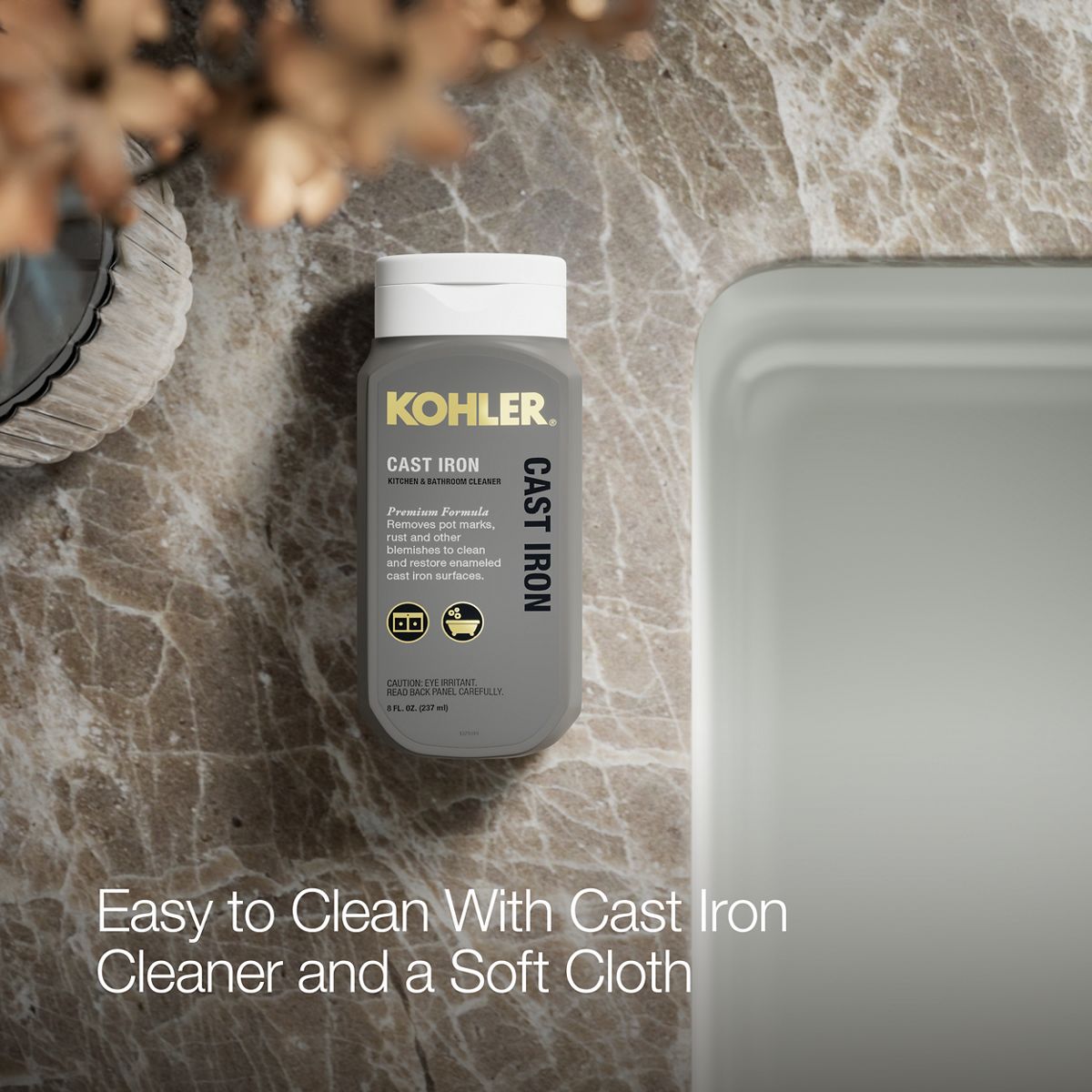 KOHLER K-6487 Whitehaven 29-3/4" undermount single-bowl farmhouse kitchen sink