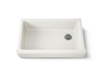 KOHLER K-6488 Whitehaven 35-1/2" undermount single-bowl farmhouse kitchen sink