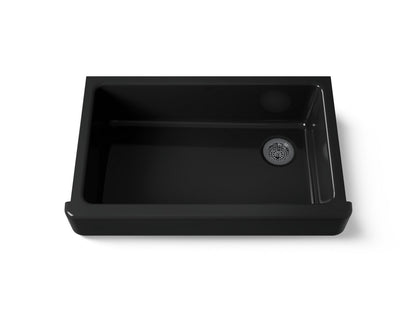 KOHLER K-6488 Whitehaven 35-1/2" undermount single-bowl farmhouse kitchen sink