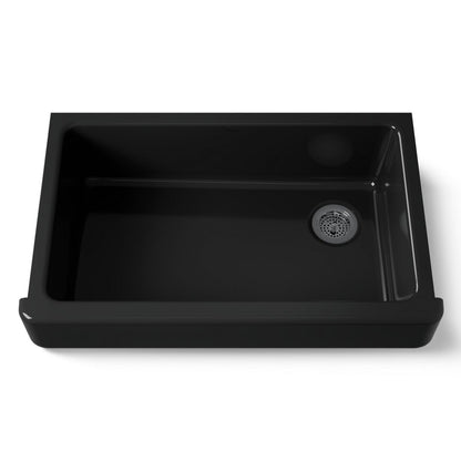 KOHLER K-6488 Whitehaven 35-1/2" undermount single-bowl farmhouse kitchen sink