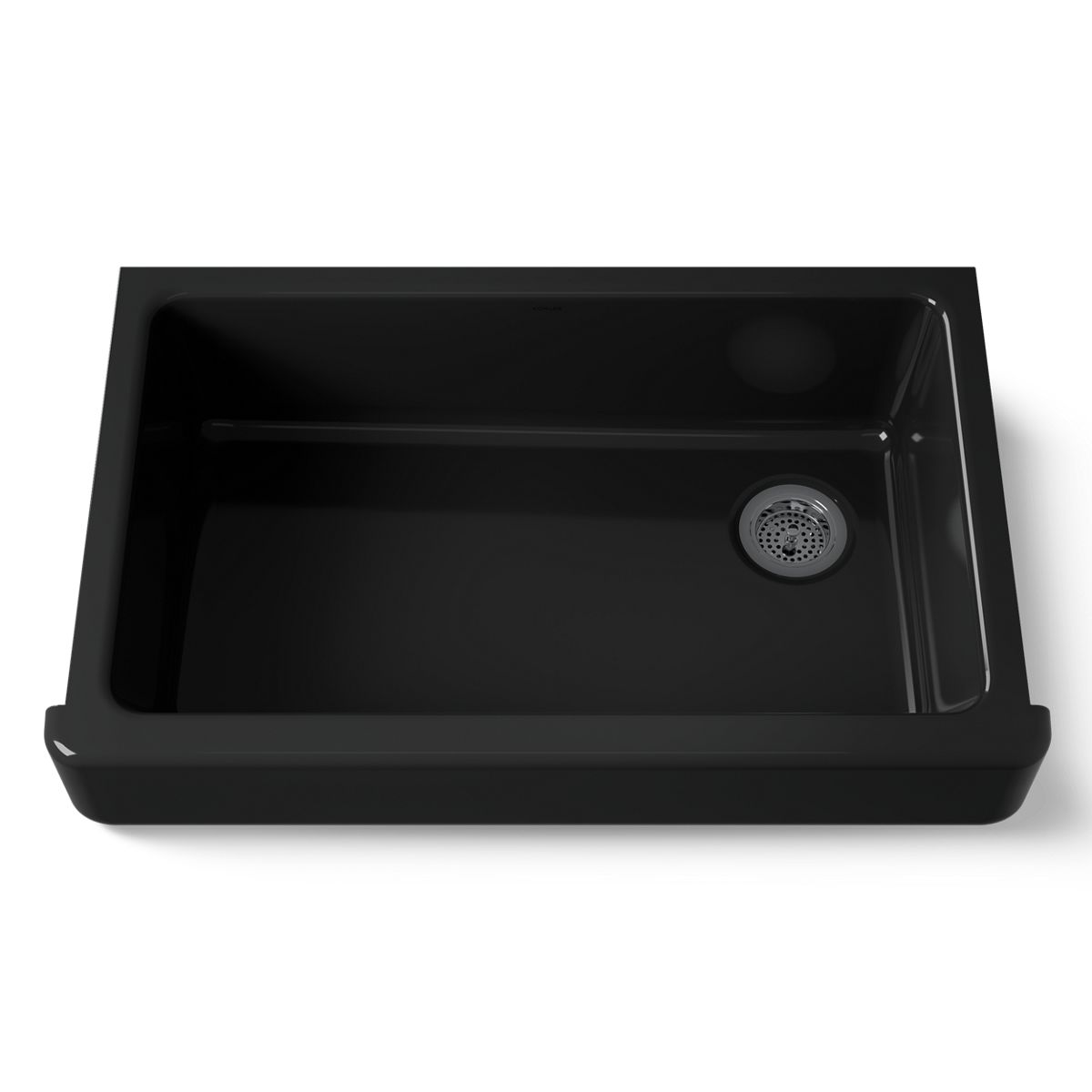 KOHLER K-6488 Whitehaven 35-1/2" undermount single-bowl farmhouse kitchen sink