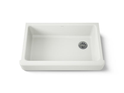KOHLER K-6488 Whitehaven 35-1/2" undermount single-bowl farmhouse kitchen sink