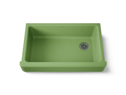 KOHLER K-6488 Whitehaven 35-1/2" undermount single-bowl farmhouse kitchen sink