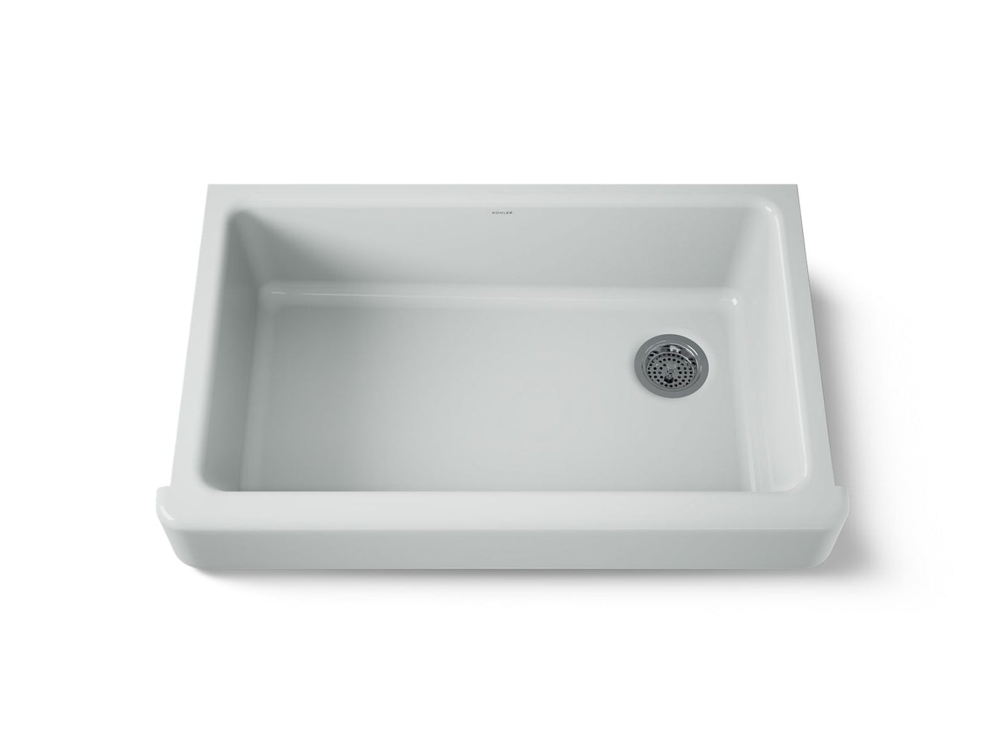 KOHLER K-6488 Whitehaven 35-1/2" undermount single-bowl farmhouse kitchen sink