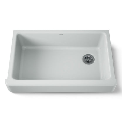 KOHLER K-6488 Whitehaven 35-1/2" undermount single-bowl farmhouse kitchen sink