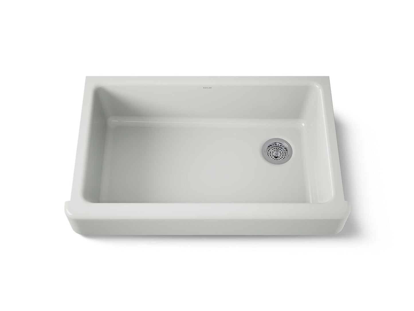KOHLER K-6488 Whitehaven 35-1/2" undermount single-bowl farmhouse kitchen sink