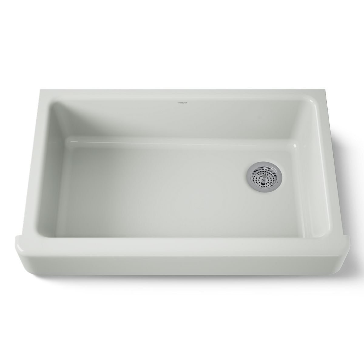 KOHLER K-6488 Whitehaven 35-1/2" undermount single-bowl farmhouse kitchen sink