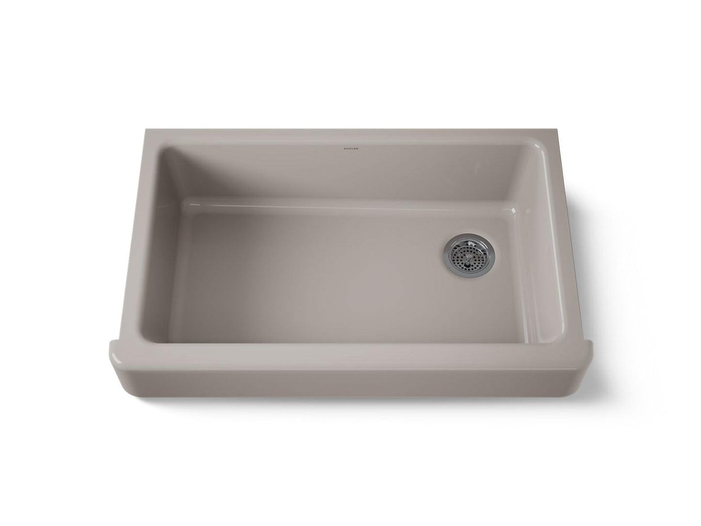 KOHLER K-6488 Whitehaven 35-1/2" undermount single-bowl farmhouse kitchen sink