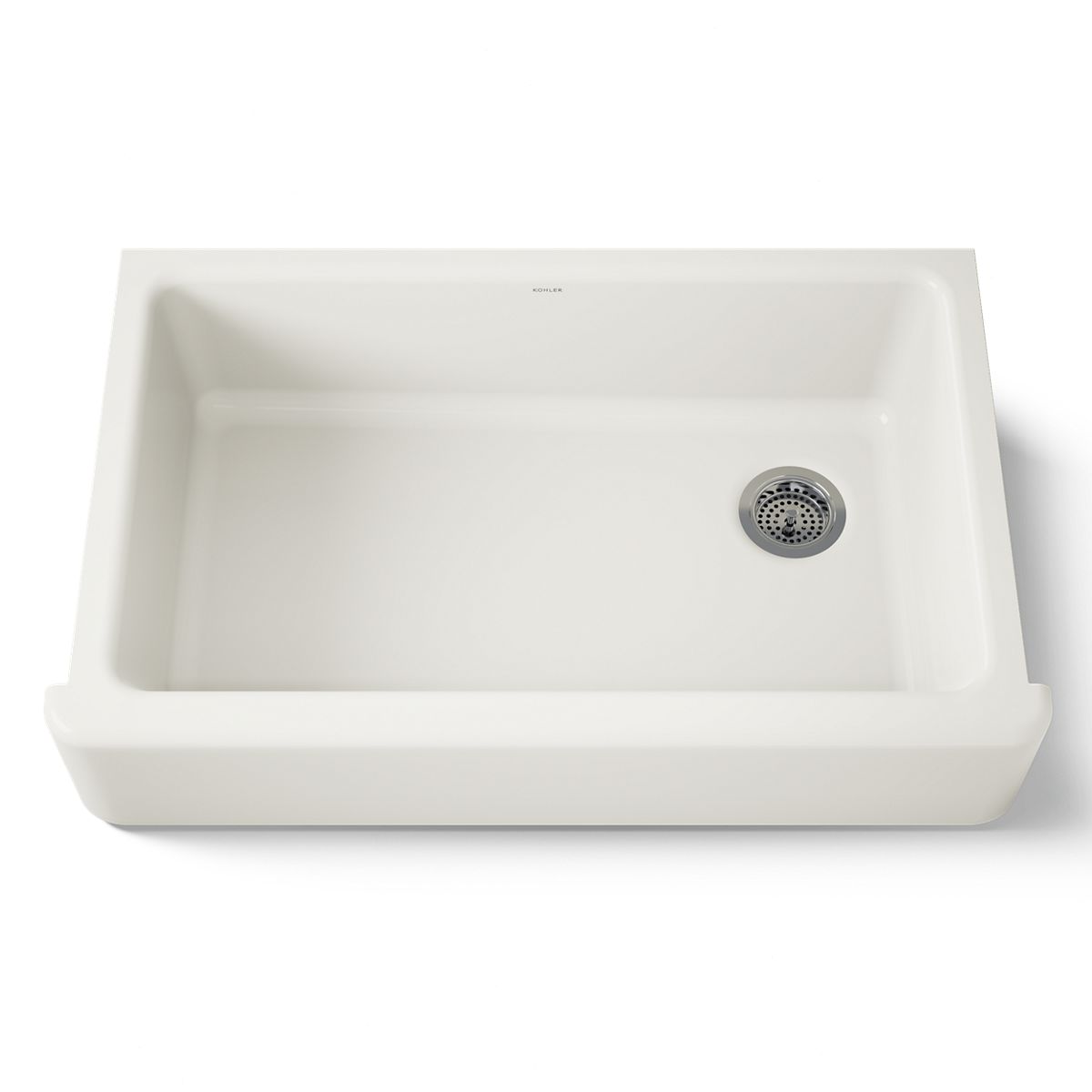 KOHLER K-6489 Whitehaven 35-3/4" undermount single-bowl farmhouse kitchen sink
