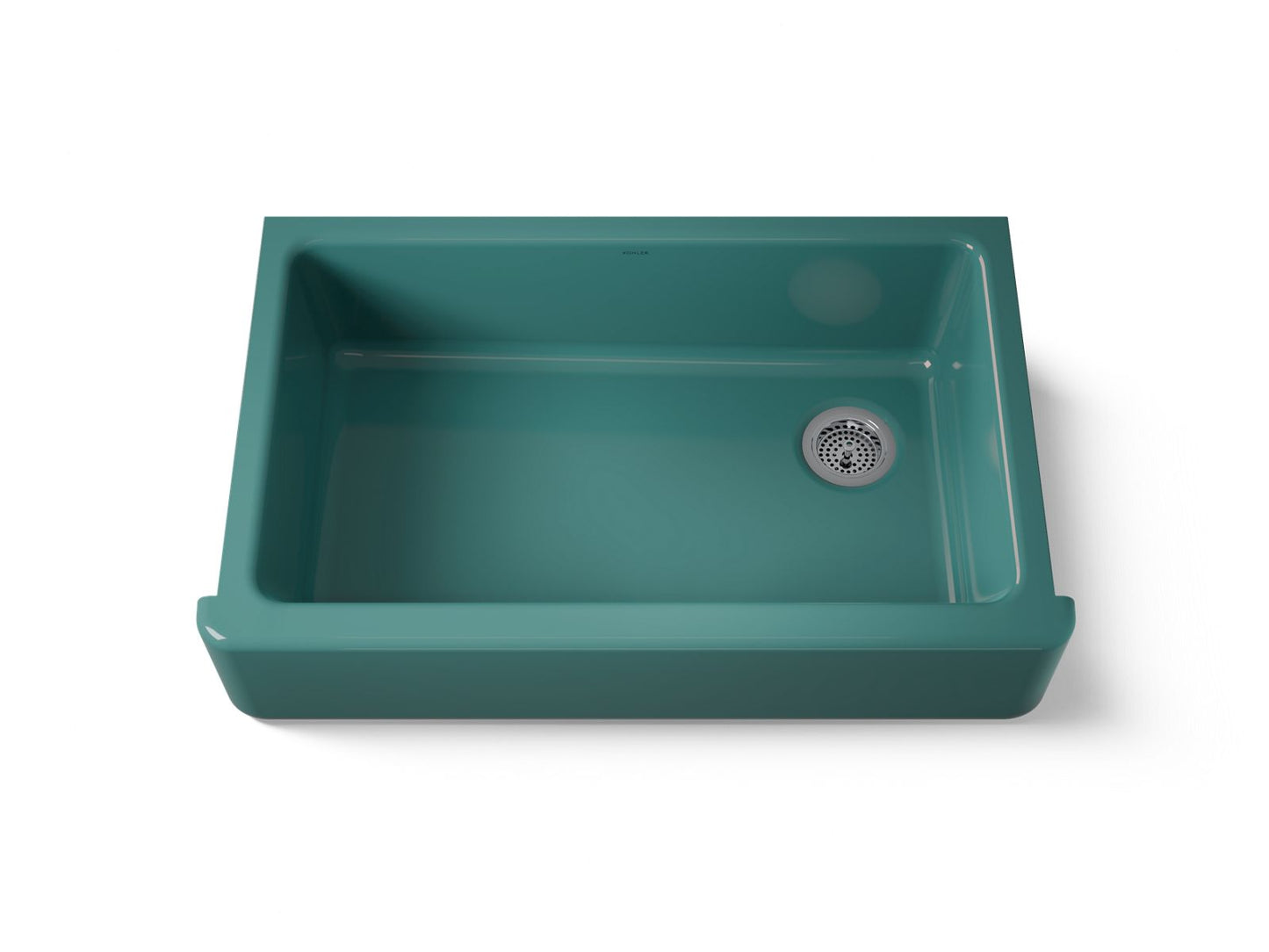 KOHLER K-6489 Whitehaven 35-3/4" undermount single-bowl farmhouse kitchen sink